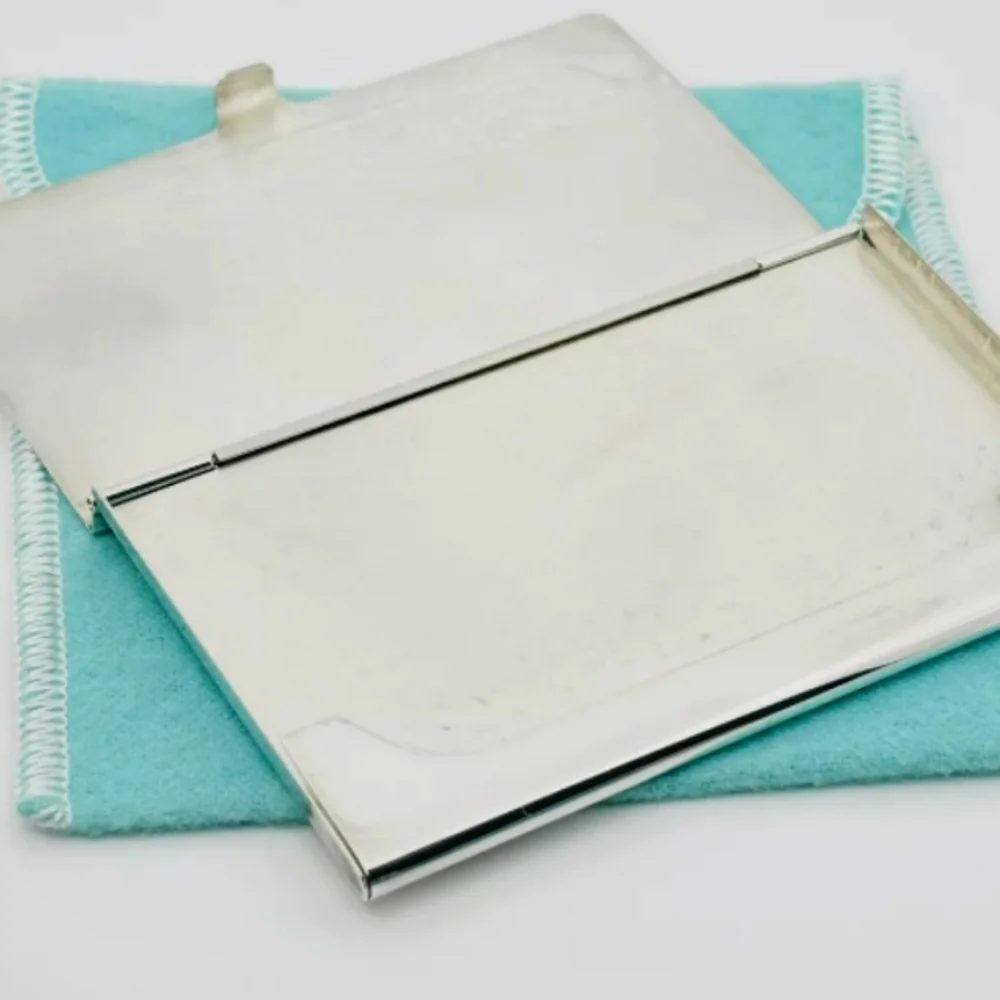 Tiffany & Co. Sterling Silver Business♦️Card Holder, Father's Day Birthday 🎁